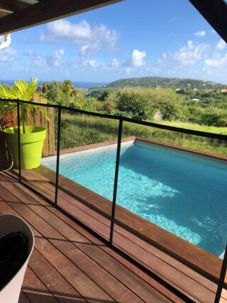 Maison Ste Anne/Marin Piscine Personnelle Vue Sur Mer Le Marin Exterior foto